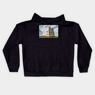 The tower of Broadway at sunset. The Cotswolds Kids Hoodie